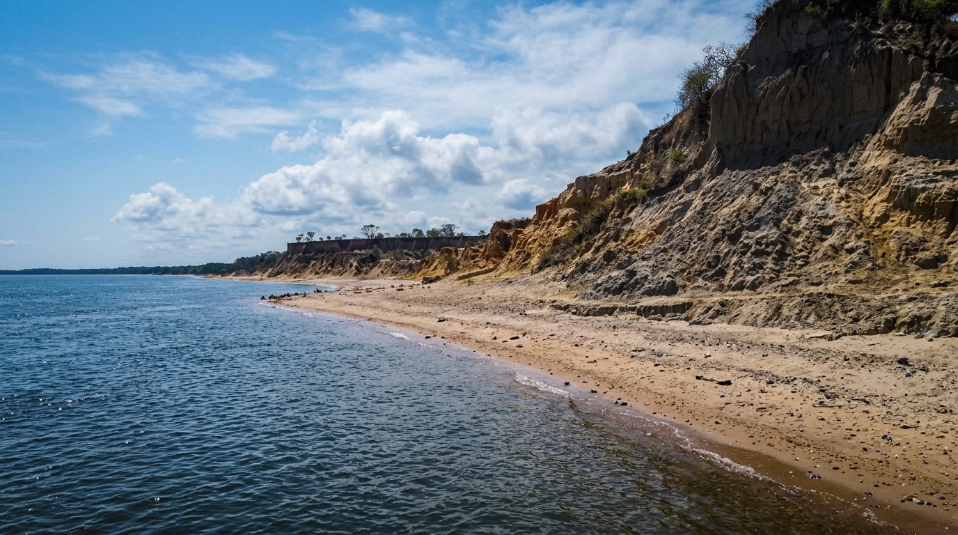 Barrancas y playa de Empedrado